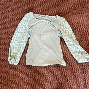 Light green long sleeve